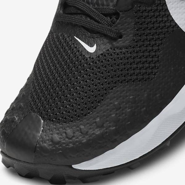 Nike Wildhorse 7 Trail Muške Tenisice Za Trčanje Crne Tamno Sive Platine | NK472MDS