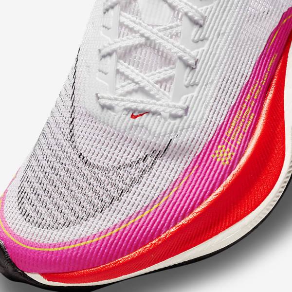 Nike ZoomX Vaporfly Next% 2 Road Racing Ženske Tenisice Za Trčanje Bijele Crne Crne | NK052AVD