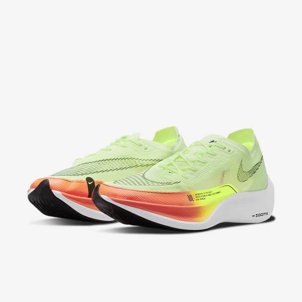 Nike ZoomX Vaporfly Next% 2 Road Racing Muške Tenisice Za Trčanje Narančaste Crne | NK247VZQ