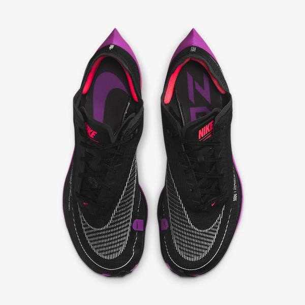 Nike ZoomX Vaporfly Next% 2 Road Racing Muške Tenisice Za Trčanje Crne Ljubičaste Sive Crvene | NK297IRY