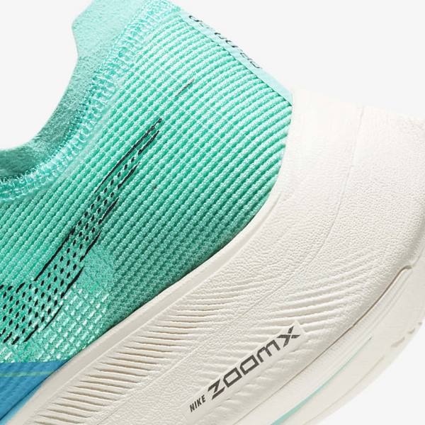 Nike ZoomX Vaporfly Next% 2 Road Racing Ženske Tenisice Za Trčanje Bijele Metalne Srebrne Crne | NK437JQV