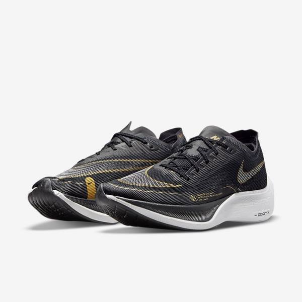 Nike ZoomX Vaporfly Next% 2 Road Racing Muške Tenisice Za Trčanje Bijele Tirkizne Crne Roze | NK483SOV