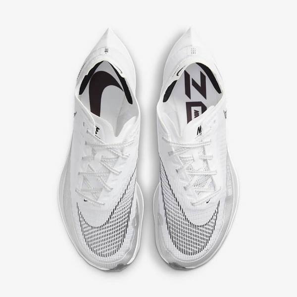 Nike ZoomX Vaporfly Next% 2 Road Racing Ženske Tenisice Za Trčanje Bijele Žute Plave | NK908ZJA