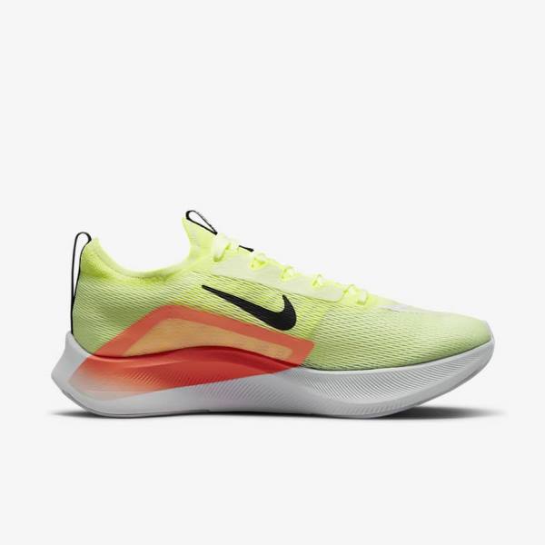 Nike Zoom Fly 4 Road Muške Tenisice Za Trčanje Crne Tamno Sive Plave Bijele | NK902PZG