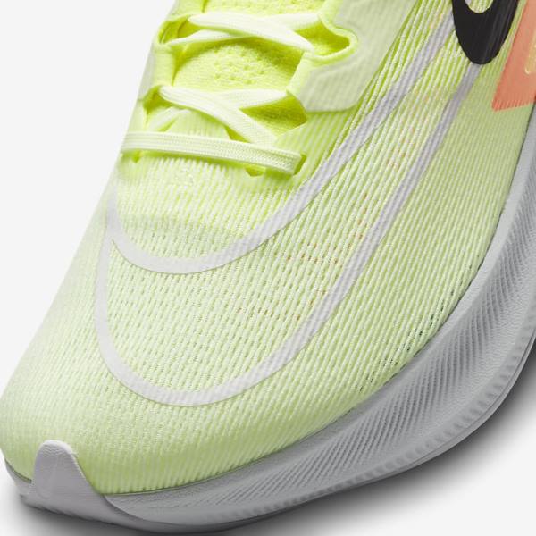 Nike Zoom Fly 4 Road Muške Tenisice Za Trčanje Crne Tamno Sive Plave Bijele | NK902PZG