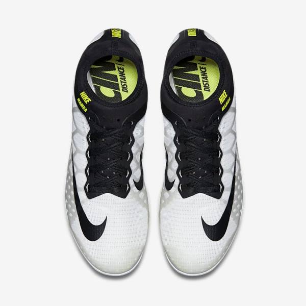 Nike Zoom Mamba 3 Unisex Distance Spike Ženske Tenisice Za Trčanje Bijele Crne | NK321ARV