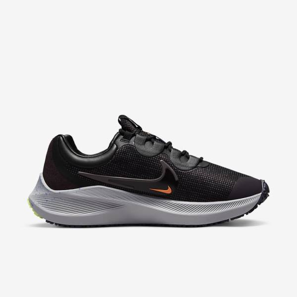 Nike Zoom Winflo 8 Shield Weatherised Road Ženske Tenisice Za Trčanje Crne Narančaste Ljubičaste | NK016ICZ