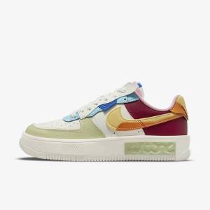 Nike Air Force 1 Fontanka Ženske Tenisice Bordo Zlatne | NK509NAW