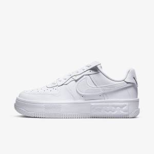 Nike Air Force 1 Fontanka Ženske Tenisice Bijele | NK834VFK