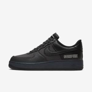 Nike Air Force 1 GTX Muške Tenisice Tamno Sive Crne | NK375DGP