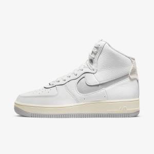 Nike Air Force 1 Sculpt Ženske Tenisice Bijele Srebrne | NK079LIZ