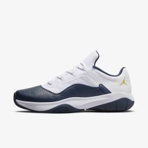 Nike Air Jordan 11 CMFT Low Muške Tenisice Bijele Tamnoplave | NK486XSE