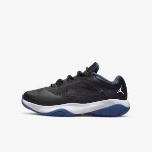 Nike Air Jordan 11 CMFT Low Older Dječje Jordan Tenisice Crne Tamno Plave Bijele | NK184EYQ