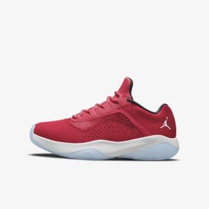 Nike Air Jordan 11 CMFT Low Older Dječje Tenisice Crvene Crne Bijele | NK805BAE