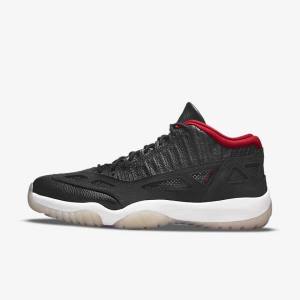 Nike Air Jordan 11 Retro Low IE Muške Jordan Tenisice Crne Visebojne Crvene | NK635DJQ