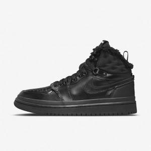 Nike Air Jordan 1 Acclimate Ženske Jordan Tenisice Crne Bijele | NK816HGK