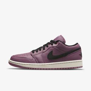 Nike Air Jordan 1 Low SE Ženske Tenisice Svijetlo Bež Crne | NK957FRZ