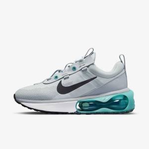 Nike Air Max 2021 Ženske Tenisice Platine Tirkizne Sive Crne | NK492SAW