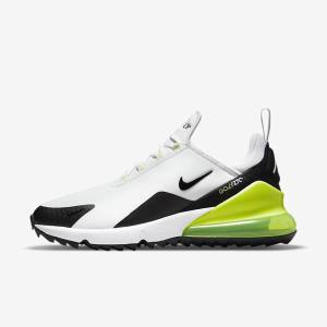 Nike Air Max 270 G Ženske Cipele za golf Bijele Crne | NK405IMG