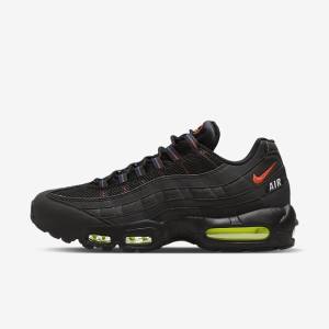 Nike Air Max 95 Muške Tenisice Crne Plave Svijetlo Crvene | NK157LYB