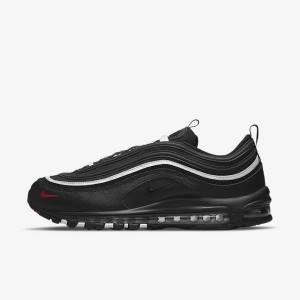 Nike Air Max 97 Muške Tenisice Crne Crvene Bijele | NK351TKV