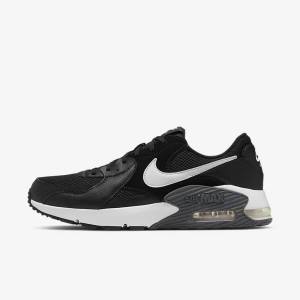 Nike Air Max Excee Muške Tenisice Crne Tamno Sive Bijele | NK384ZFL