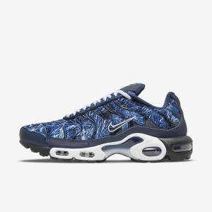 Nike Air Max Plus Muške Tenisice Tamnoplave Bijele Crne Tamnoplave | NK170RIG