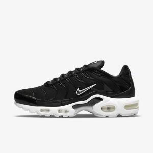 Nike Air Max Plus Ženske Tenisice Crne Bijele | NK305WEA