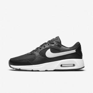 Nike Air Max SC Muške Tenisice Crne Bijele | NK814EWT