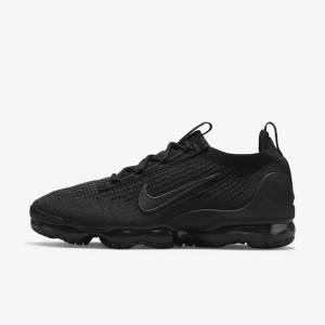 Nike Air VaporMax 2021 FK Muške Tenisice Crne Tamno Sive | NK028NUG