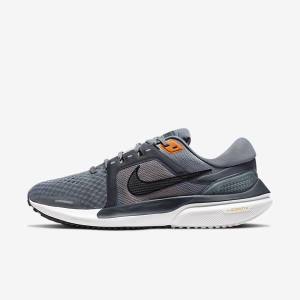 Nike Air Zoom Vomero 16 Road Muške Tenisice Za Trčanje Sive Tamno Sive Crne | NK503NVZ