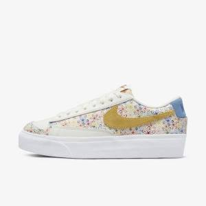 Nike Blazer Low Platform Ženske Tenisice Kraljevska Plava Plave | NK346XTE