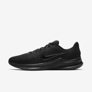 Nike Downshifter 11 Road Muške Tenisice Za Trčanje Crne Svijetlo Sive Tamno Sive | NK697XLO