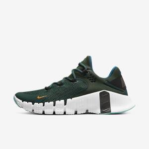 Nike Free Metcon 4 Muške Tenisice Za Trening Zelene Crne Bijele | NK281MGF