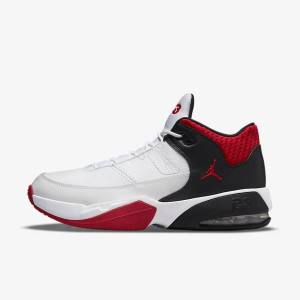 Nike Jordan Max Aura 3 Muške Jordan Tenisice Bijele Crne Crvene | NK170QCJ