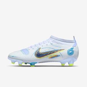 Nike Mercurial Vapor 14 Pro FG Firm-Ground Muške Tenisice Za Nogomet Sive Svijetlo Plave Plave | NK792DCK