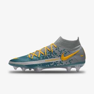 Nike Phantom GT Elite By You Custom Firm Ground Ženske Tenisice Za Nogomet Visebojne | NK260DWL