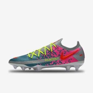 Nike Phantom GT Elite By You Custom Firm Ground Ženske Tenisice Za Nogomet Visebojne | NK931CTH