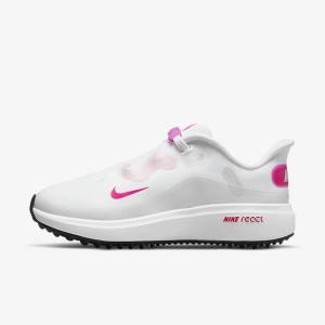 Nike React Ace Tour Ženske Cipele za golf Bijele Crne Roze | NK602NHU