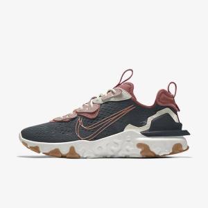 Nike React Vision By You Custom Lifestyle Ženske Tenisice Visebojne | NK875SKV