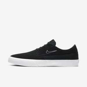 Nike SB Shane Muške Skate Tenisice Crne Bijele | NK198SGQ