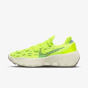 Nike Space Hippie 04 Ženske Tenisice Svijetlo Limun Zelene Tirkizne | NK693WIU