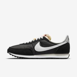 Nike Waffle Trainer 2 Muške Tenisice Crne Narančaste Bijele | NK124HJN