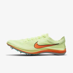 Nike ZoomX Dragonfly Athletics Distance Spikes Muške Tenisice Za Trčanje Tirkizne Crne Narančaste | NK074XLT