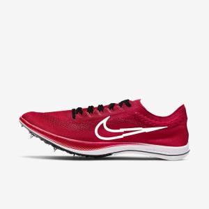 Nike ZoomX Dragonfly Bowerman Track Club Athletics Distance Spikes Muške Tenisice Za Trčanje Crvene Crne Bijele | NK621ZQD