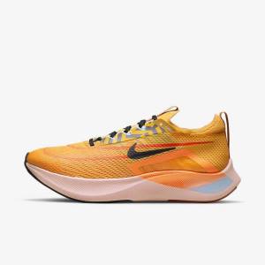 Nike Zoom Fly 4 Road Muške Tenisice Za Trčanje Crne Plave Bijele | NK058WYA